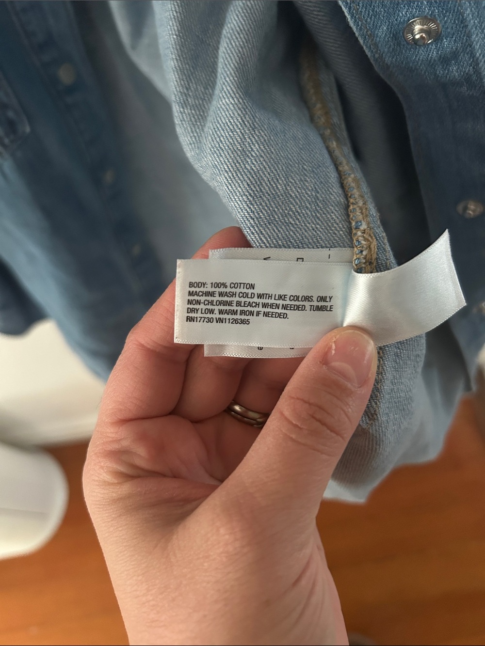 Universal Thread Oversized Denim Shacket - Picture 5 of 7